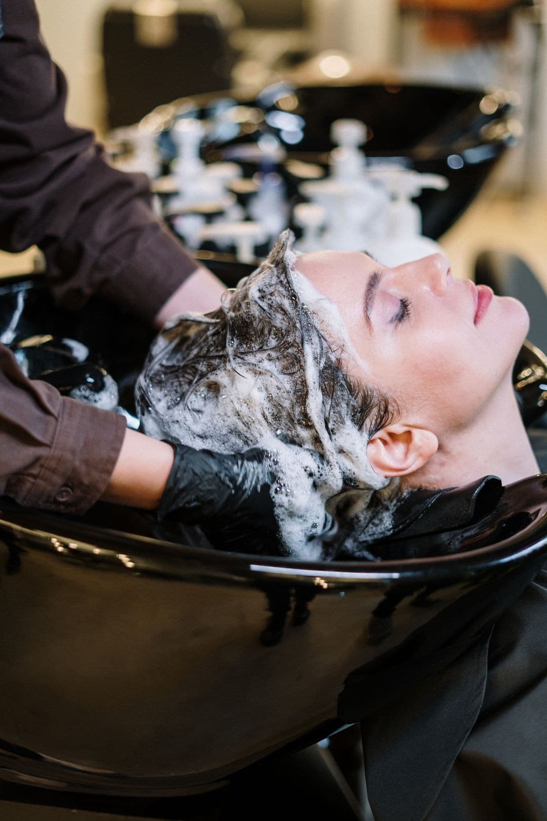Le bac, le meilleur moment du rendez-vous #shampoing #detente