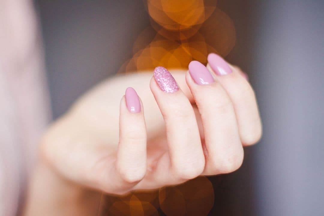 Rose poudré, simple et élégant #manucure